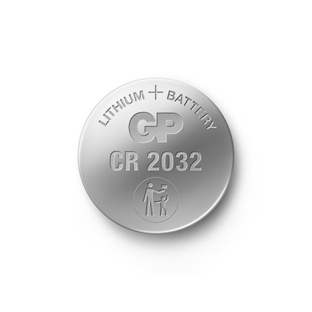 GP CR2032 3V Lithium Coin Batteries (4 Pack)