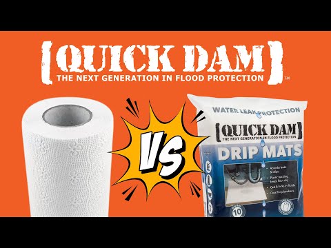Showdown - Quick Dam Drip Mats VS Kitchen Roll - Who will win?!