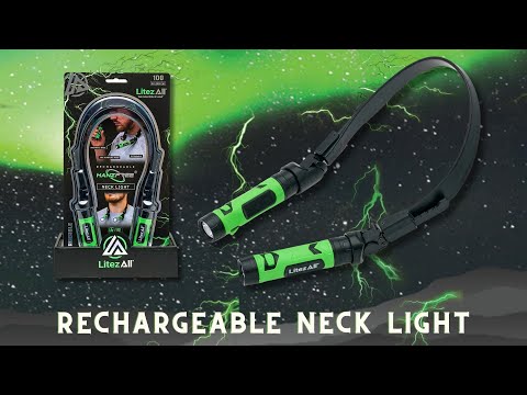 LitezAll 25515 Rechargeable Neck Light 100 Lumens