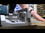 How to Biscuit Joint Using the Makita PJ7000 Biscuit Jointer #DIYTradetips