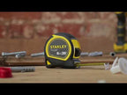Stanley 1 30 656 Metric Imperial Tylon Pocket Tape Measure 8m
