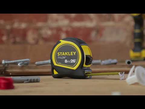 Stanley 1 30 656 Metric Imperial Tylon Pocket Tape Measure 8m