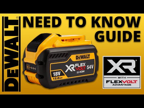3 Things you NEED to Know about DeWALT XR FlexVolt Batteries | Toolstop Guide