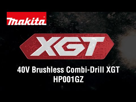 MAKITA UK XGT 40V Max Brushless Combination Drill HP001G
