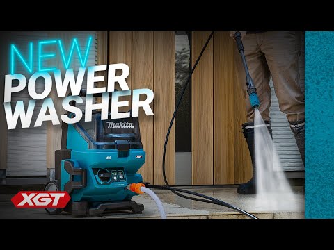 Unrivalled Cleaning Performance! | Makita XGT High Power Washer | HW001G