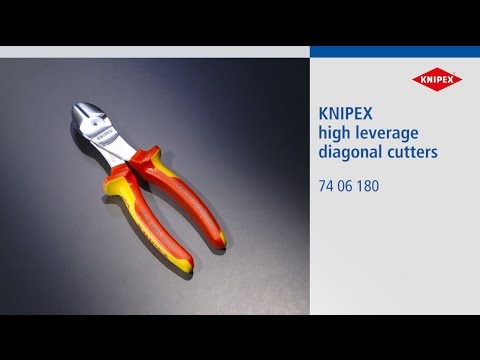 KNIPEX High Leverage Diagonal Cutter 74 06 180