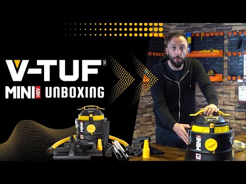 Unboxing the V-TUF MINI - Dust Extraction Vacuum Cleaner