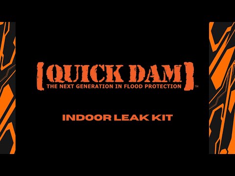 Quick Dam Indoor Leak Kit: The Easy Way to Stop Leaks | Toolstop