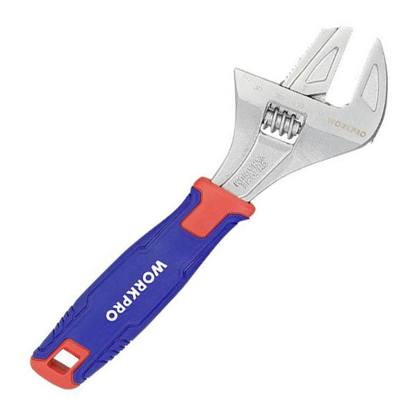 Workpro WP272014 2-In-1 200mm (8") Extra Wide Opening Adjustable Wrench & Water Pump Pliers