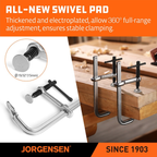Jorgensen 75318 Drop Forged Bar Clamp 18"