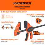 Jorgensen E-Z Hold Expandable Clamp