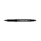 Lyra L4083360 DUO Permanent Marker 0.5 - 1mm Black (36 Pack)