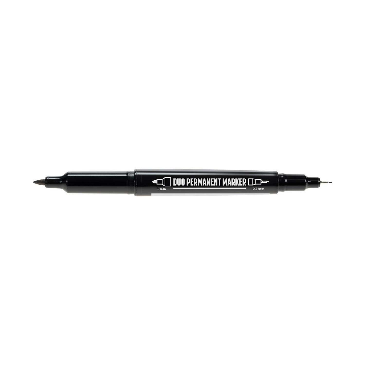 Lyra L4083360 DUO Permanent Marker 0.5 - 1mm Black (36 Pack)