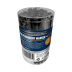 Lyra L4083360 DUO Permanent Marker 0.5 - 1mm Black (36 Pack)