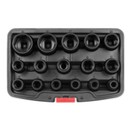 Sealey AK5624M Premier 1/2" Sq Drive Impact Socket Set (16 Piece)
