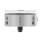 Bosch 2608594415 PRO Multi Material PC Plus Hole Saw 121mm