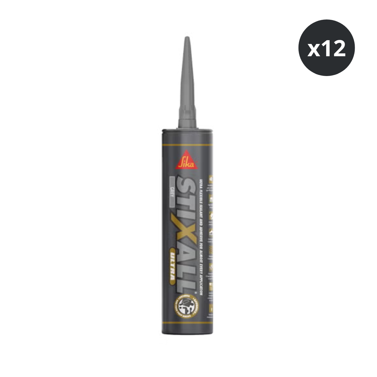 Sika Stixall Ultra 300ml (Grey) - Pack of 12