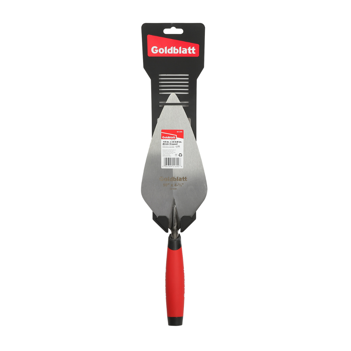 Goldblatt G01690 London Brick Trowel 10 x 4 5/8in