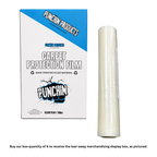 Punchin Carpet Protection Film (Clear) - 600mm x 100m Roll