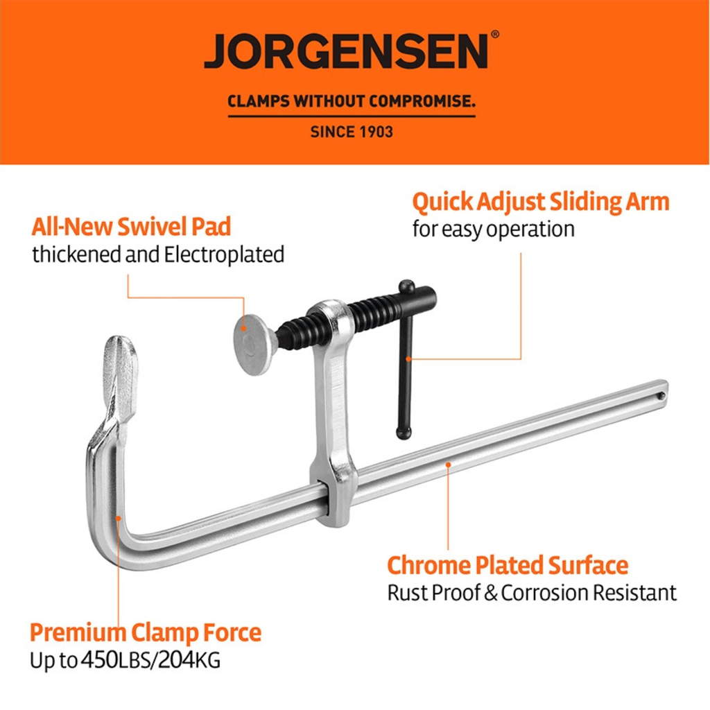 Jorgensen Drop Forged Bar Clamp