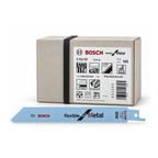 Bosch 2608656027 S922BF Bi-Metal Flexible Reciprocating Saw Blade for Medium-Thick Metal 150mm 14TPI (Pack of 100)